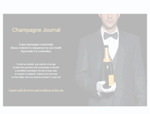 Tablet Screenshot of champagnejournal.com